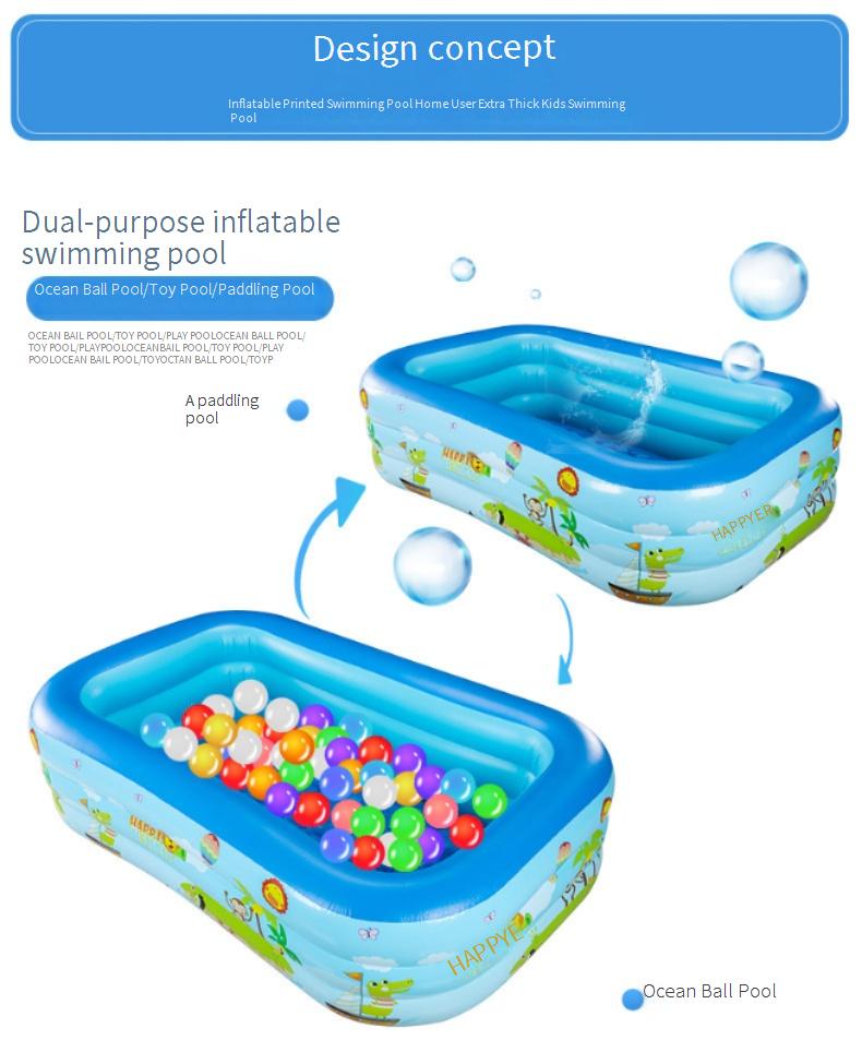 Children's/Outdoor Large Family Inflatable Pool