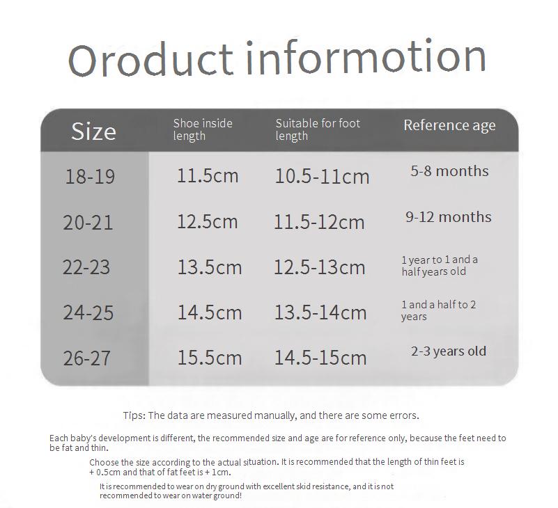 Baby Non-Slip Toddler Shoes, Infants and Toddlers, Wear-Resistant Soft-Soled Shoes, Indoor Rubber Soles, Outer Wear, Soft Socks