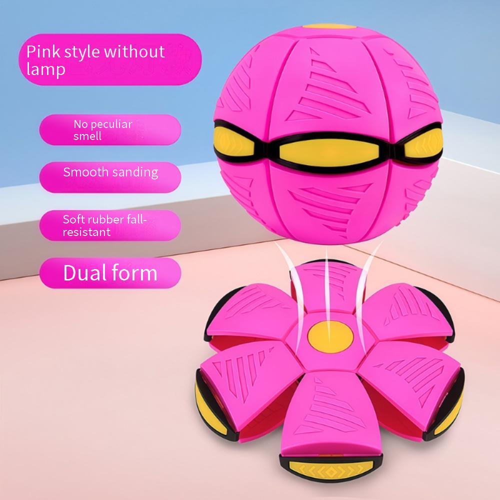 Glowing Flying Saucer Ball Step-on Deforming Ball