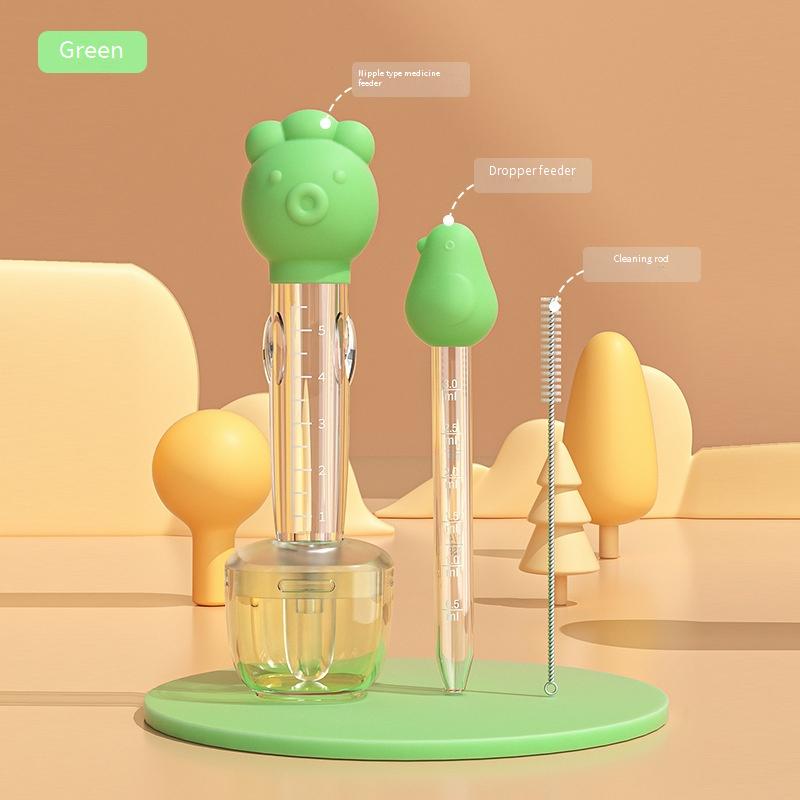 Anti-choking dropper-style medicine dispenser for children, specially designed for newborns