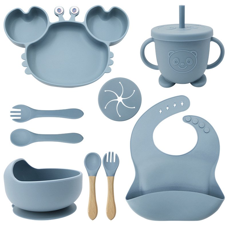 Personalized baby tableware set