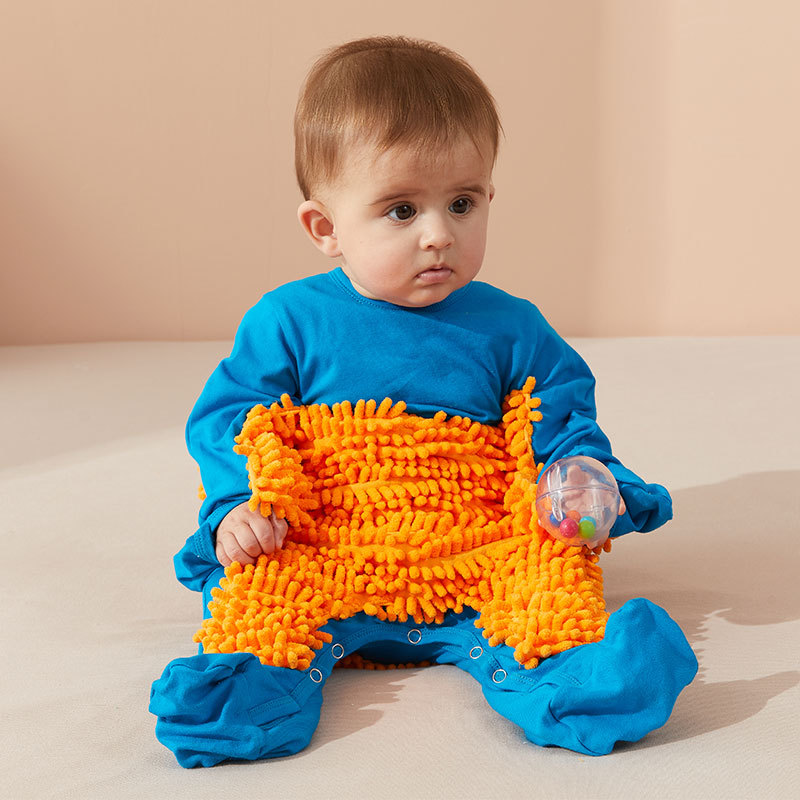 Infant Romper Mop Suit
