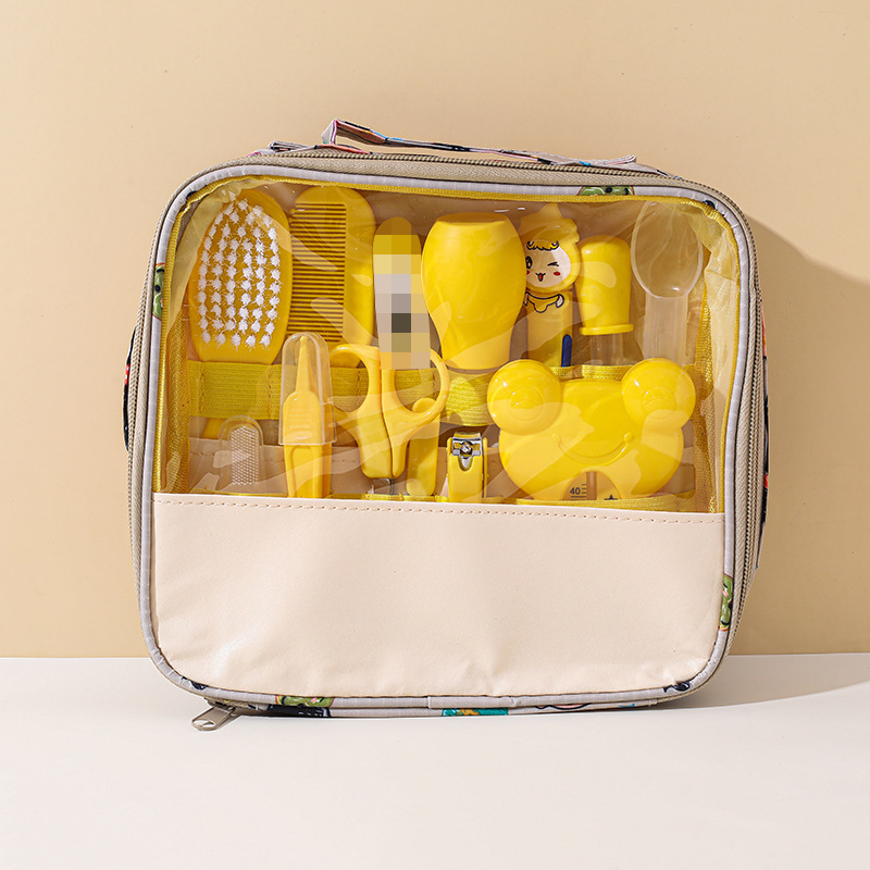 Baby care 13-piece set: Baby nail clippers, baby daily care kit