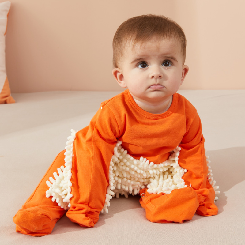 Infant Romper Mop Suit