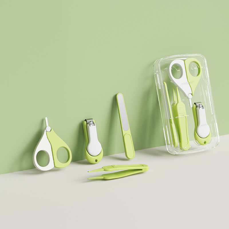 A baby nail clippers suit for newborns and babies children's nail clippers safety anti-pinch meat nail clippers file
