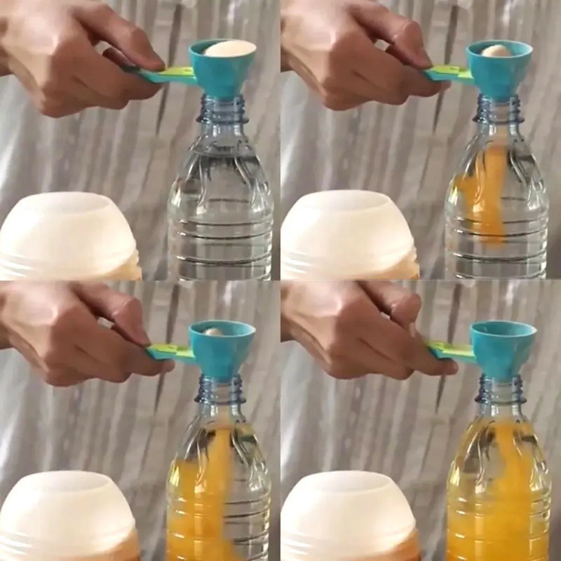 Creative protein powder sliding spoon, anti-spill coffee spoon