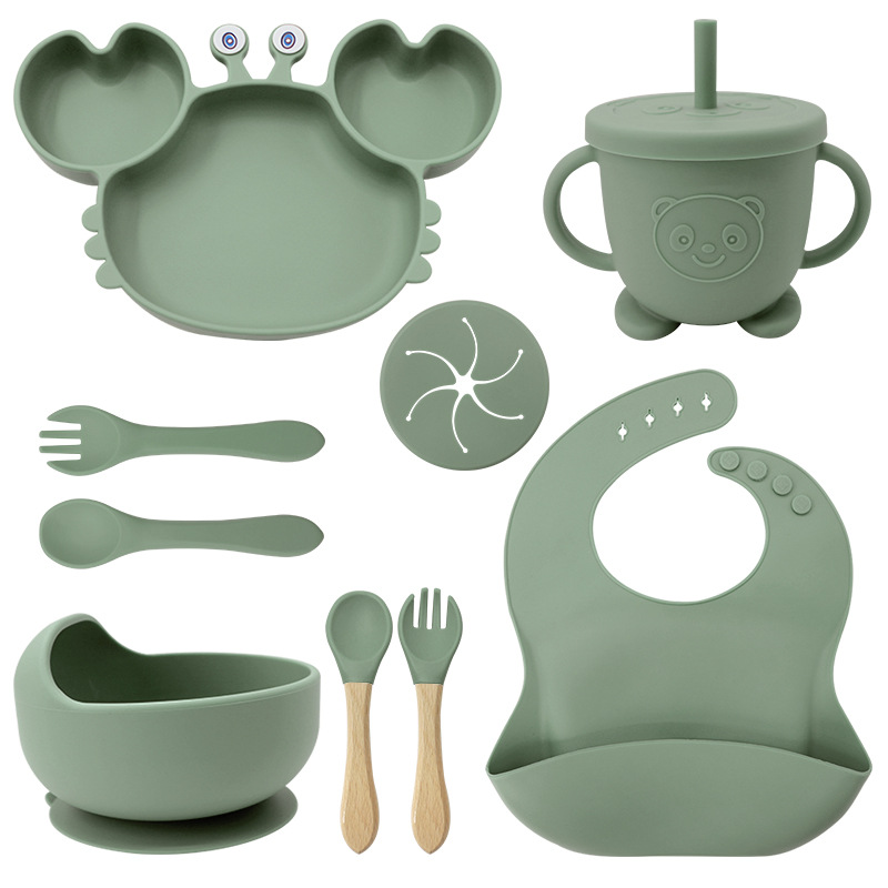 Personalized baby tableware set