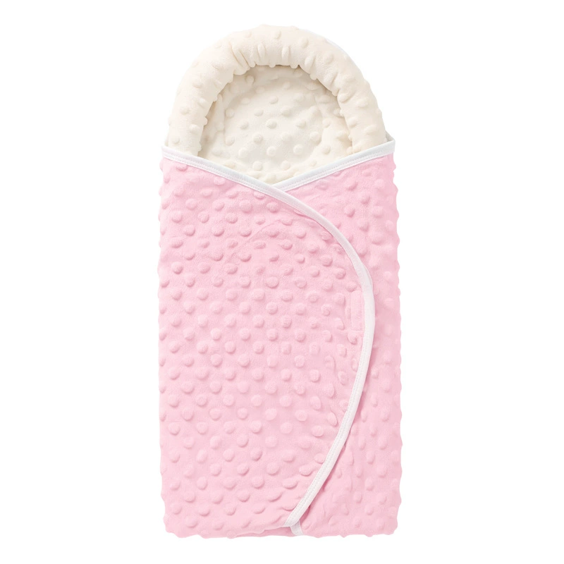 Bean Bean Velvet Baby Sleeping Bag Shaping Pillow Newborn Swaddle Delivery Room Baby Blanket Soft Warm Skin-Friendly Wrap