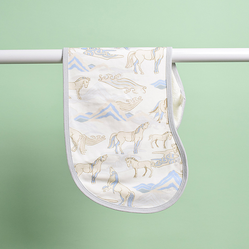 Burp cloth, spit-up pad, bib, shoulder pad