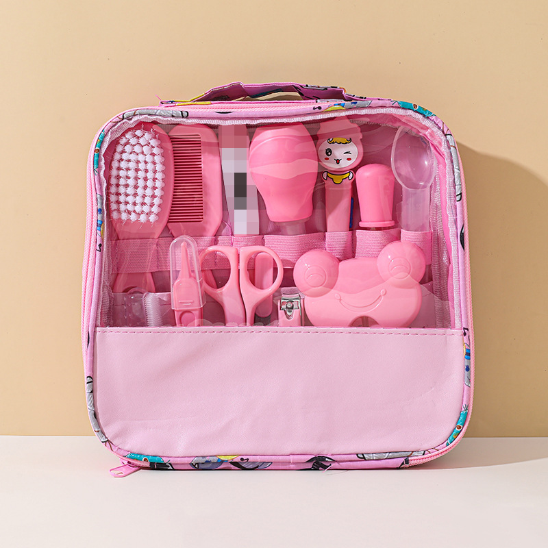 Baby care 13-piece set: Baby nail clippers, baby daily care kit