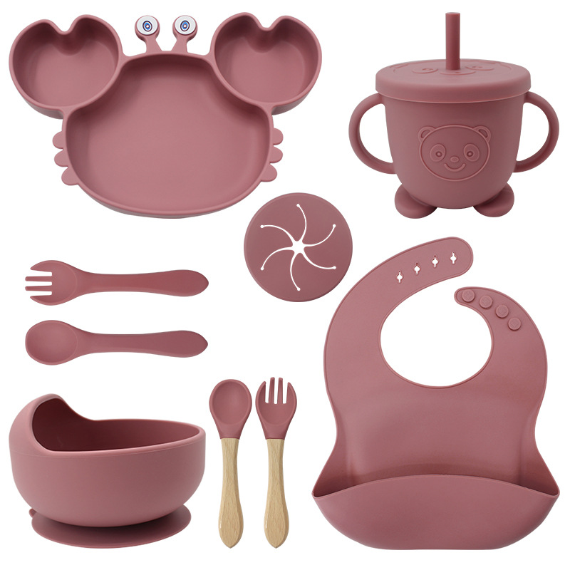 Personalized baby tableware set