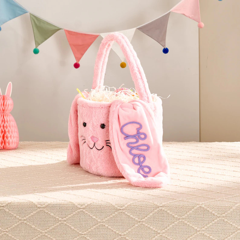 Spring/Easter Bunny Storage Basket