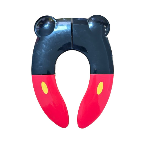 Foldable toilet seat cover, portable travel toilet seat cushion for children