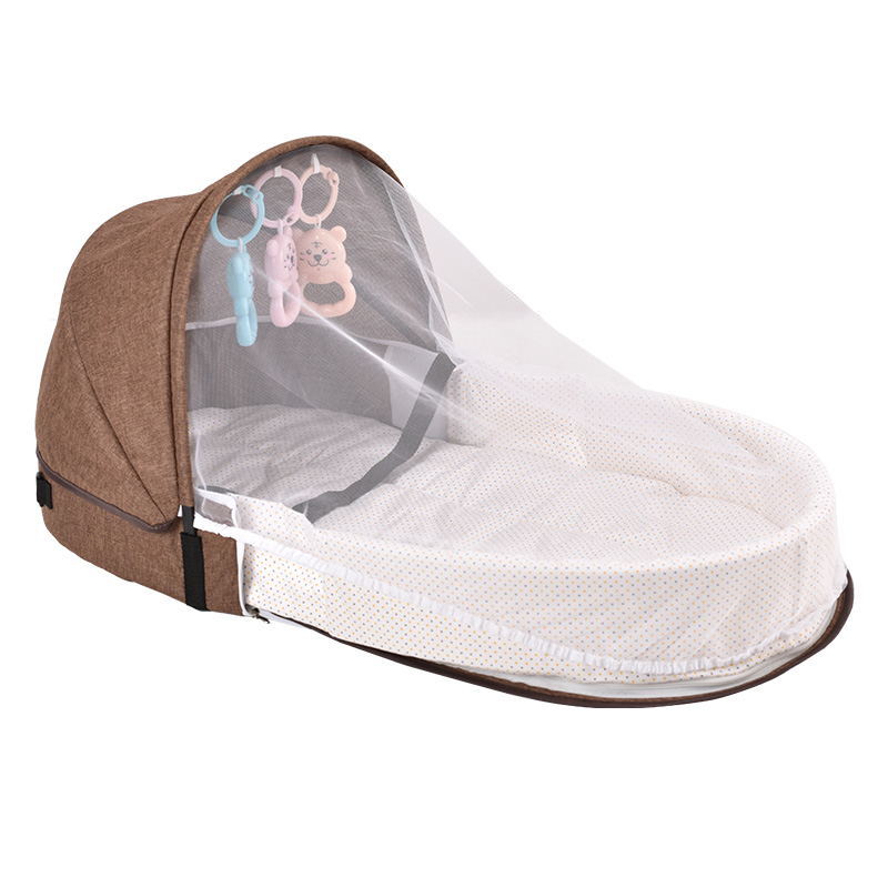 Baby cot Foldable mosquito-proof cot-in-cot Convenient outdoor travel cot