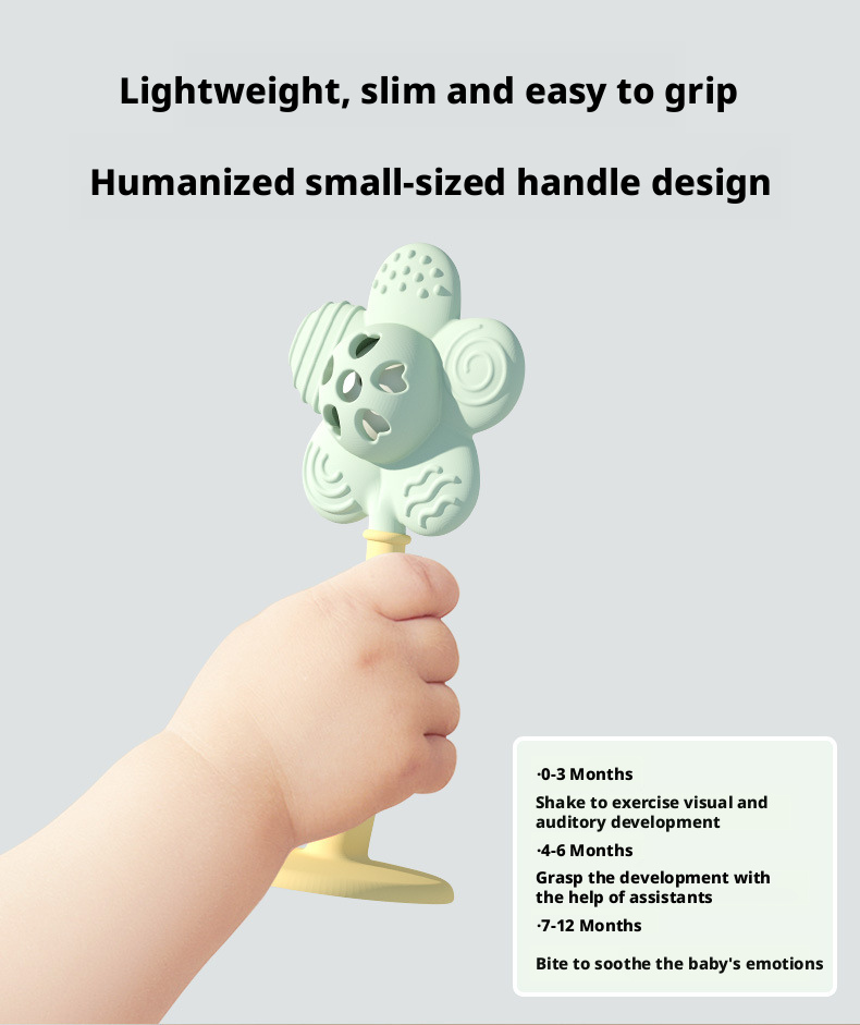Sunflower Rattle Teether