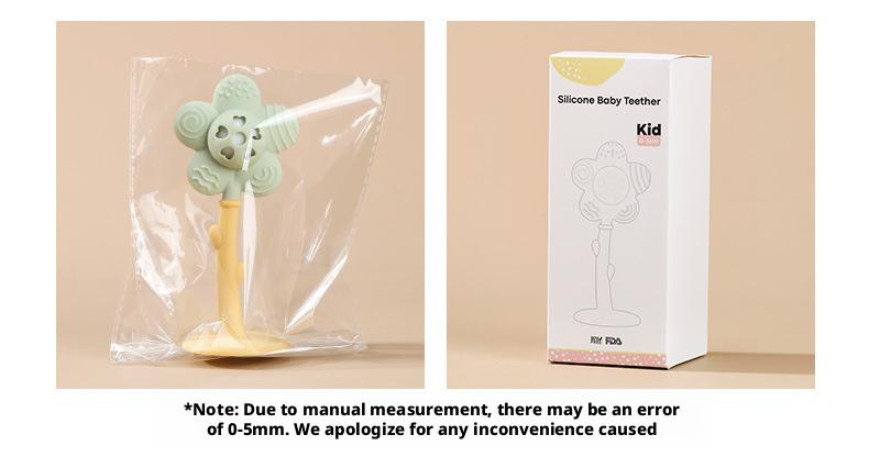 Sunflower Rattle Teether
