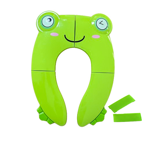 Foldable toilet seat cover, portable travel toilet seat cushion for children