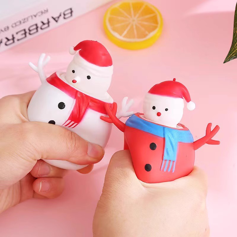 Carrot Pinch-and-Squeeze Toy