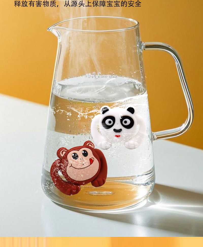 New lip-shaped silicone pacifier, all-silicone pacifier with lip design