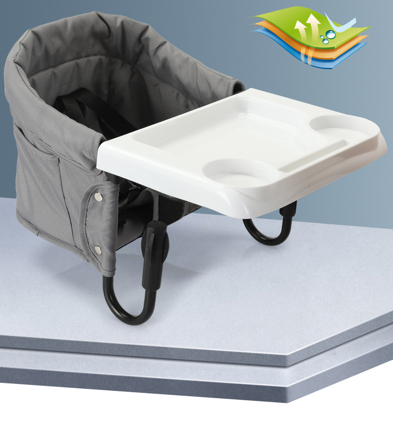 Baby high chair, children's table-side hanging chair, dining seat for children aged 3-36 months.