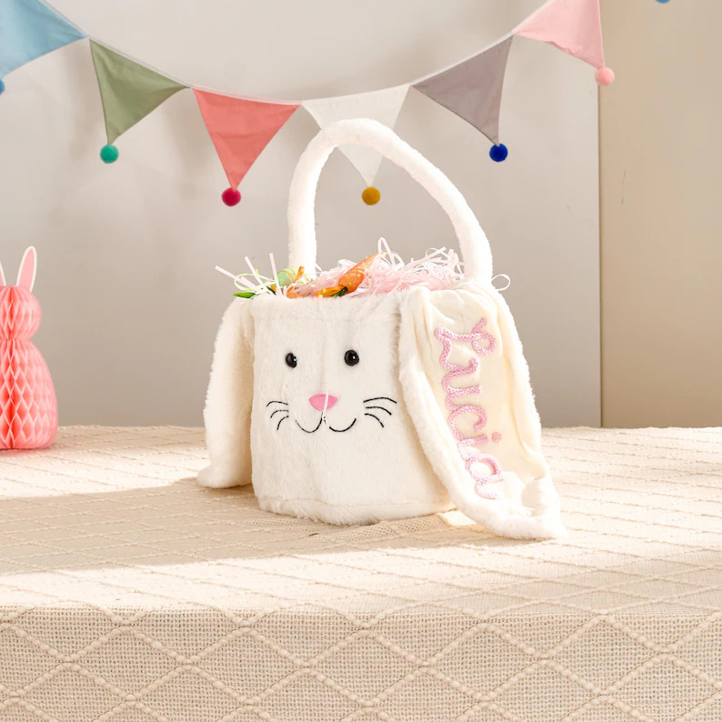 Spring/Easter Bunny Storage Basket