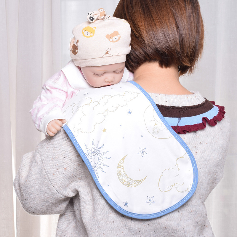 Burp cloth, spit-up pad, bib, shoulder pad