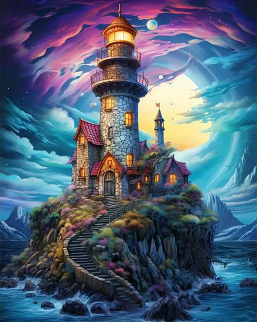 5D Diamond Painting Full-Coverage DIY Diamond Sticker Art