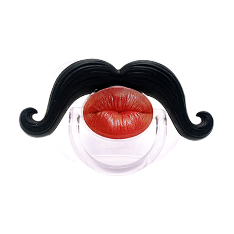 New lip-shaped silicone pacifier, all-silicone pacifier with lip design