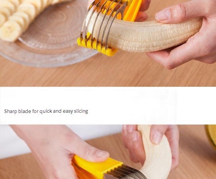 Everyday kitchen tool, creative ring-shaped slicer for salads and fruit platters