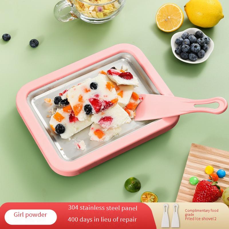 Children's DIY homemade new ice cream