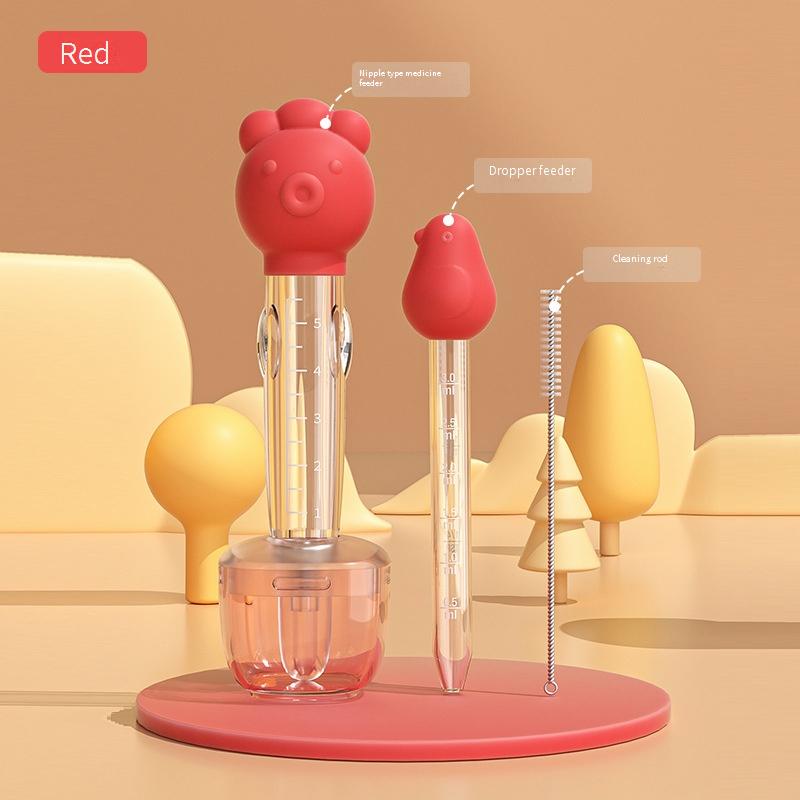 Anti-choking dropper-style medicine dispenser for children, specially designed for newborns