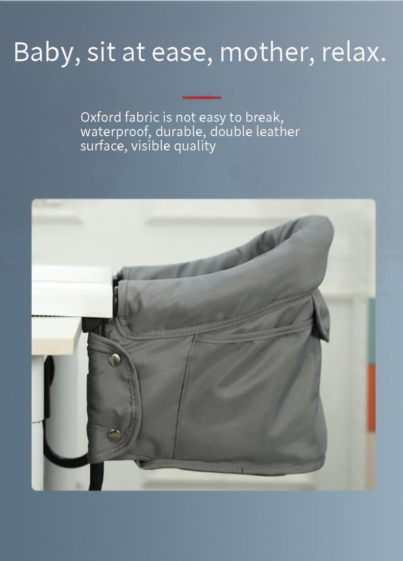 Baby high chair, children's table-side hanging chair, dining seat for children aged 3-36 months.