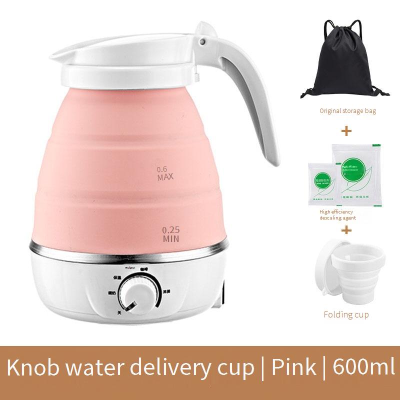 Portable Travel Silicone Telescopic Folding Kettle