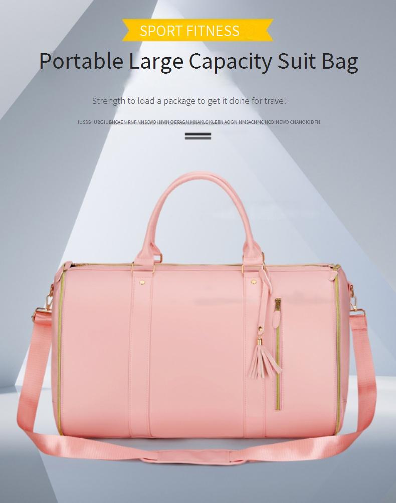 Folding garment bag/travel bag/multi-functional bag