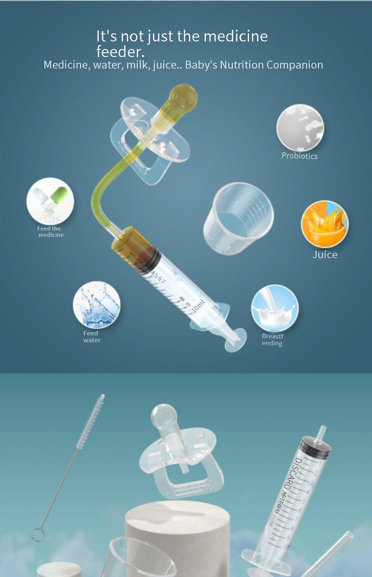 Anti-Choking Medicine Feeding Tool Set for Infants