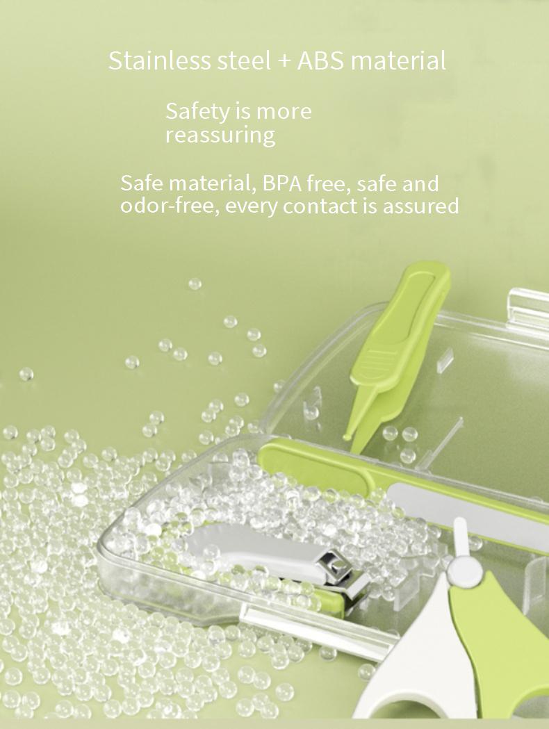 A baby nail clippers suit for newborns and babies children's nail clippers safety anti-pinch meat nail clippers file