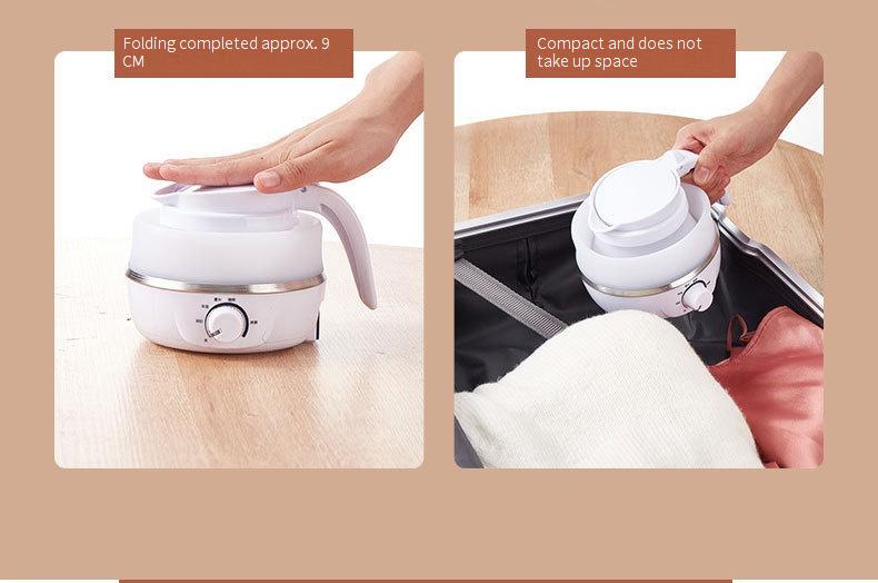 Portable Travel Silicone Telescopic Folding Kettle