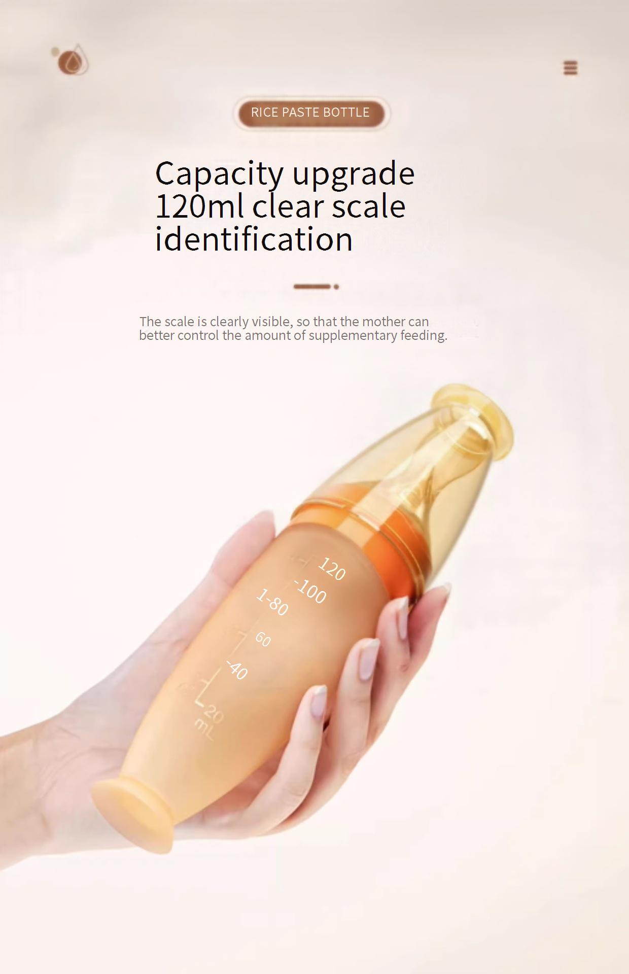 Silicone Baby Food Dispensing Spoon Set