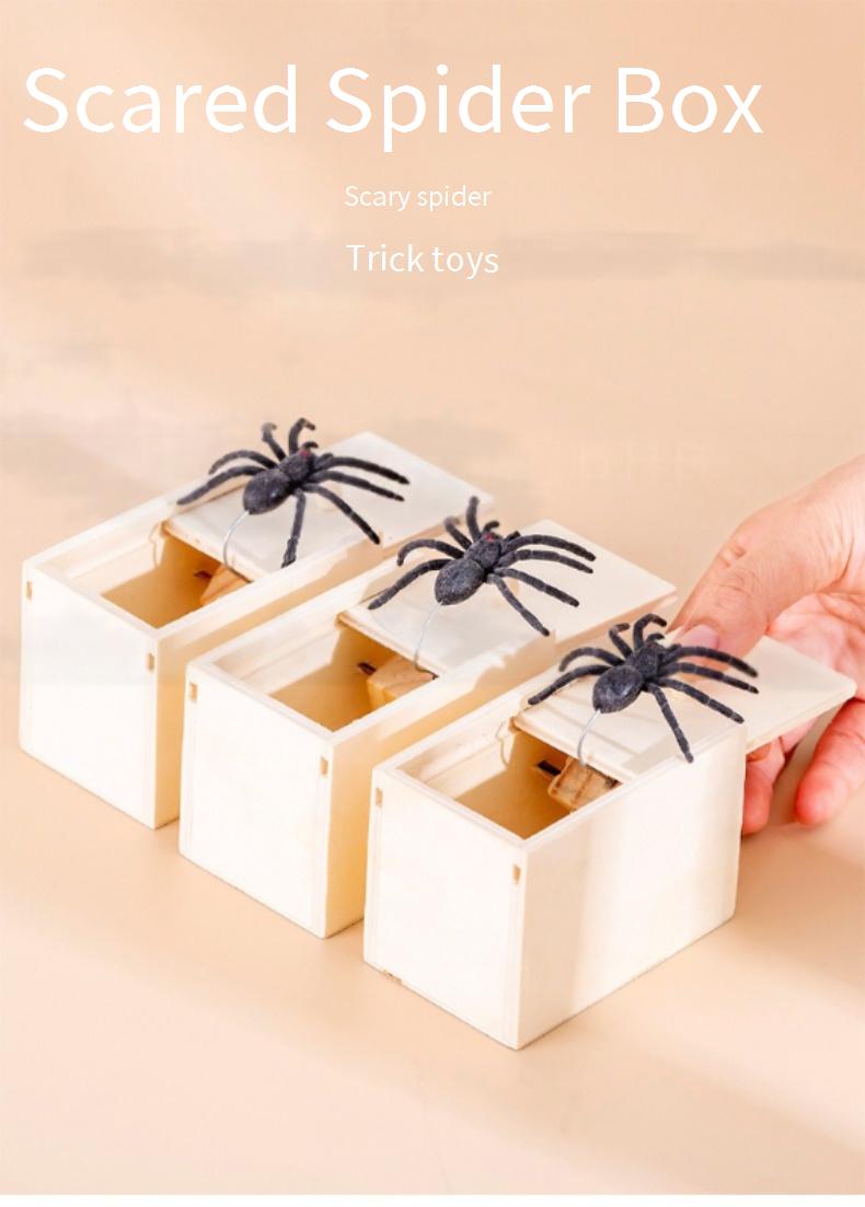 Spider box, a scary and terrifying small wooden box🕷️
