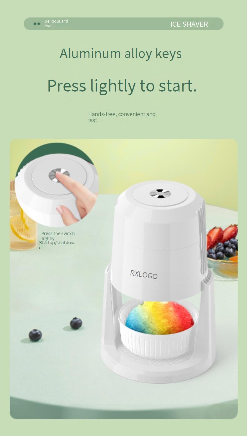 New model small household electric automatic ice shaver