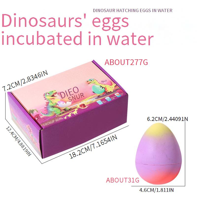 Educational Children's Water-Activated Dinosaur Hatching Eggs