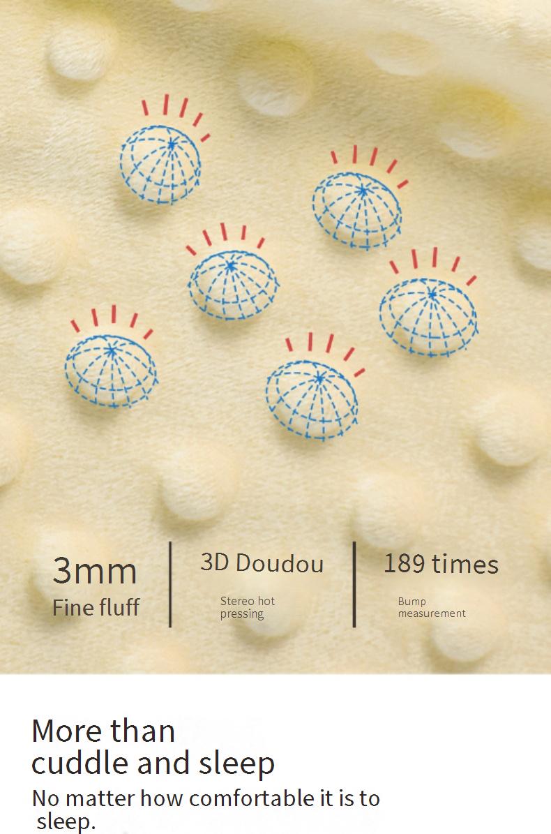 Baby soothing hand pillow for sleeping / Anti-startle hug and patting pillow for comforting sleep