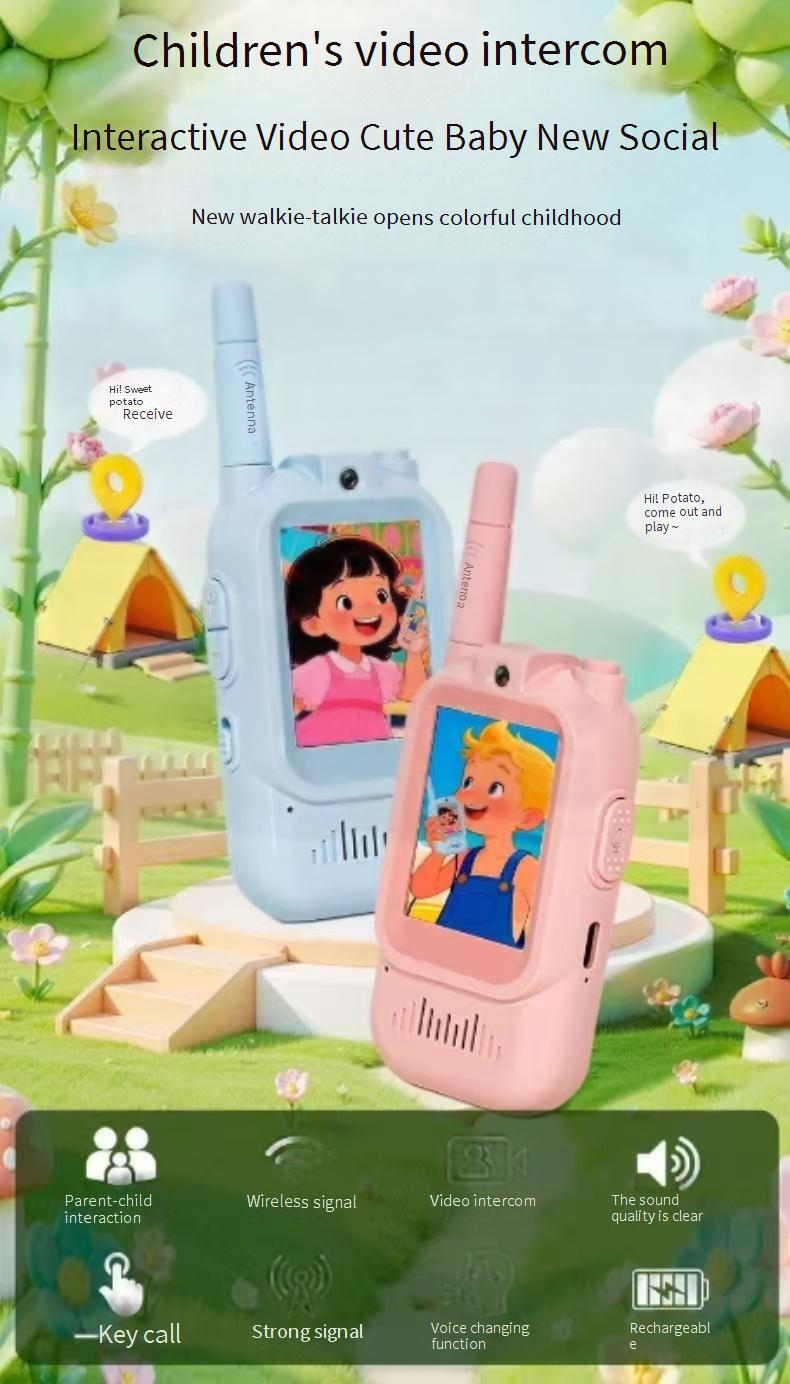  Wireless Mini Parent-Child Interactive Video Walkie-Talkie