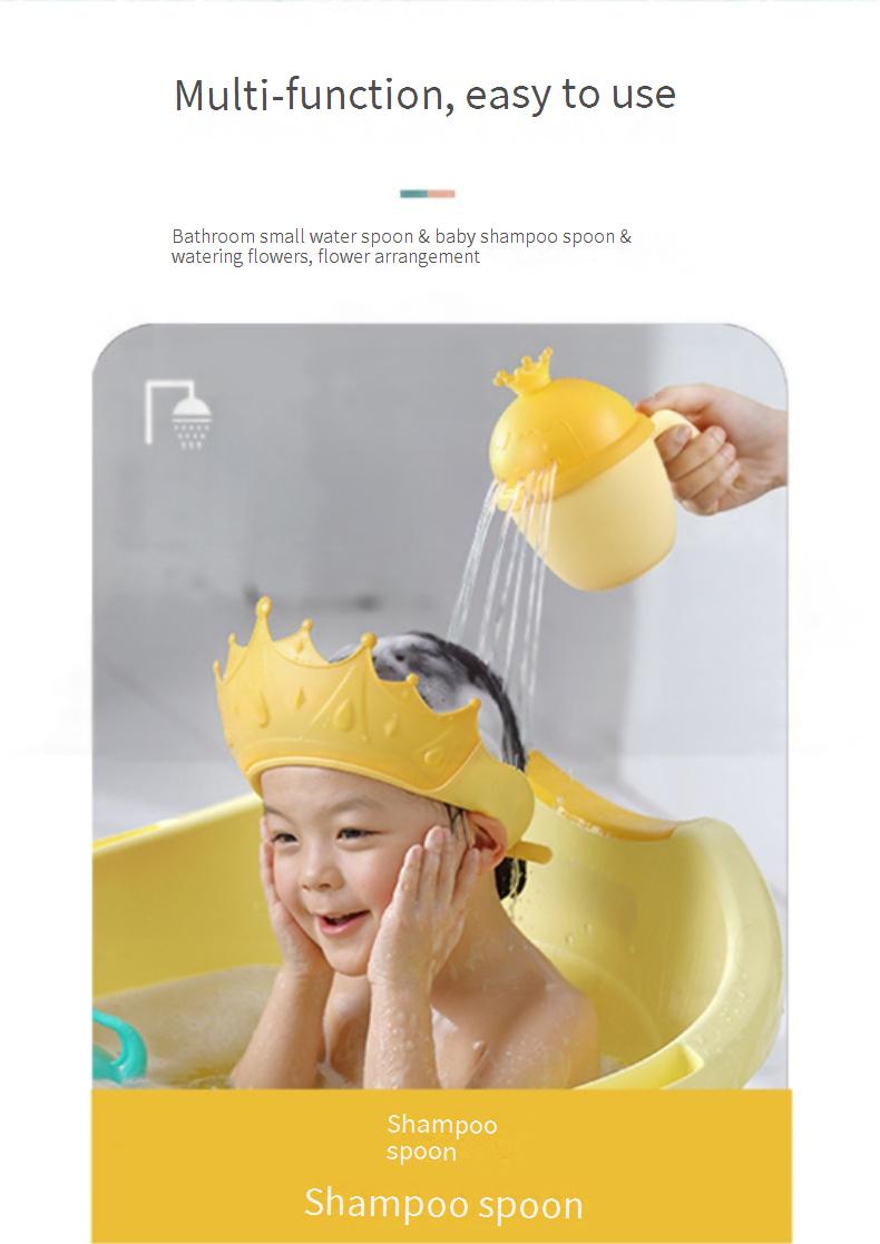 Baby bath water scoop, shower head, water dipper, shampoo cup