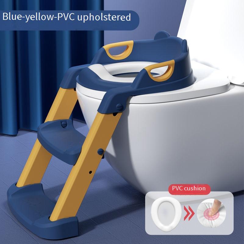Step-by-Step Foldable Potty Seat for Boys and Girls Baby Potty with Foldable Frame