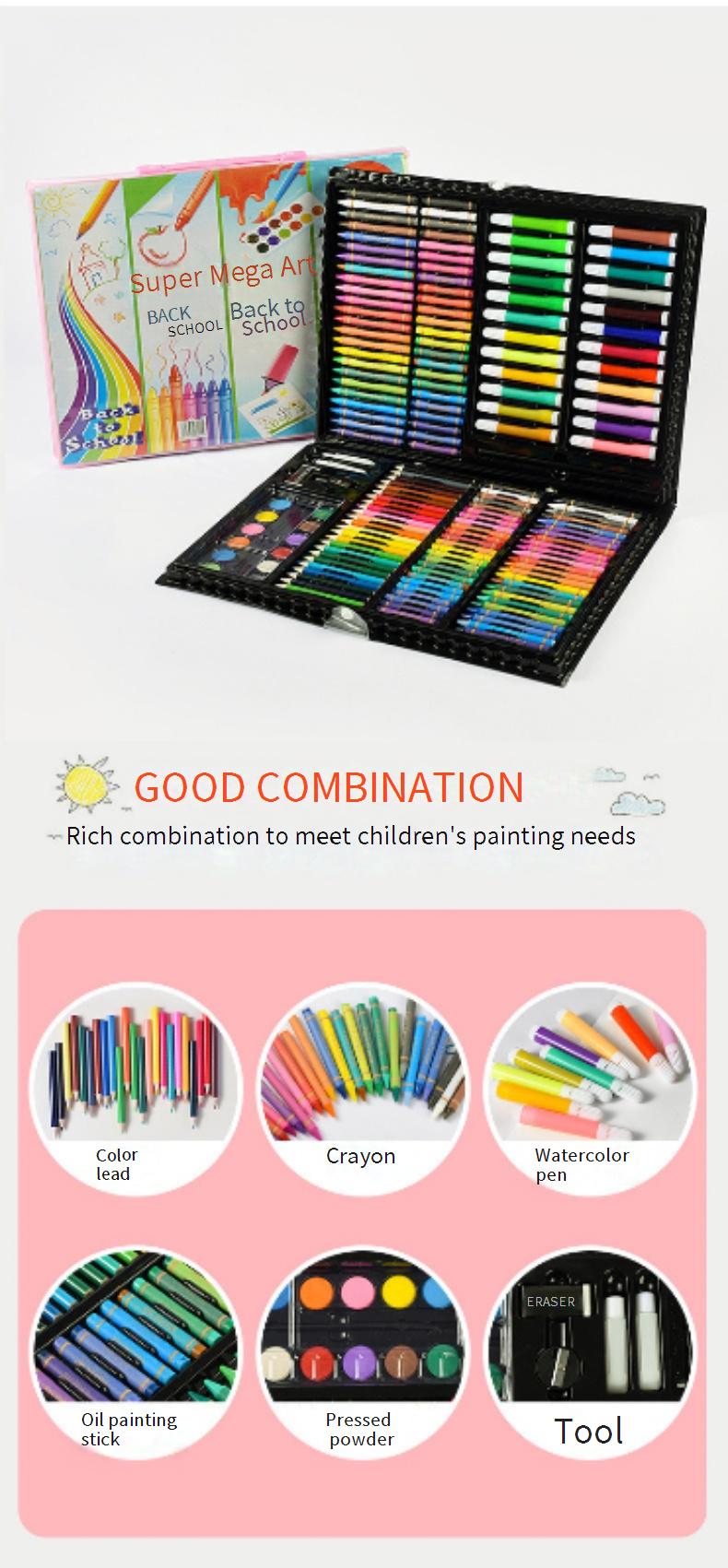 208 Painting and Stationery Watercolor Pen Drawing Set