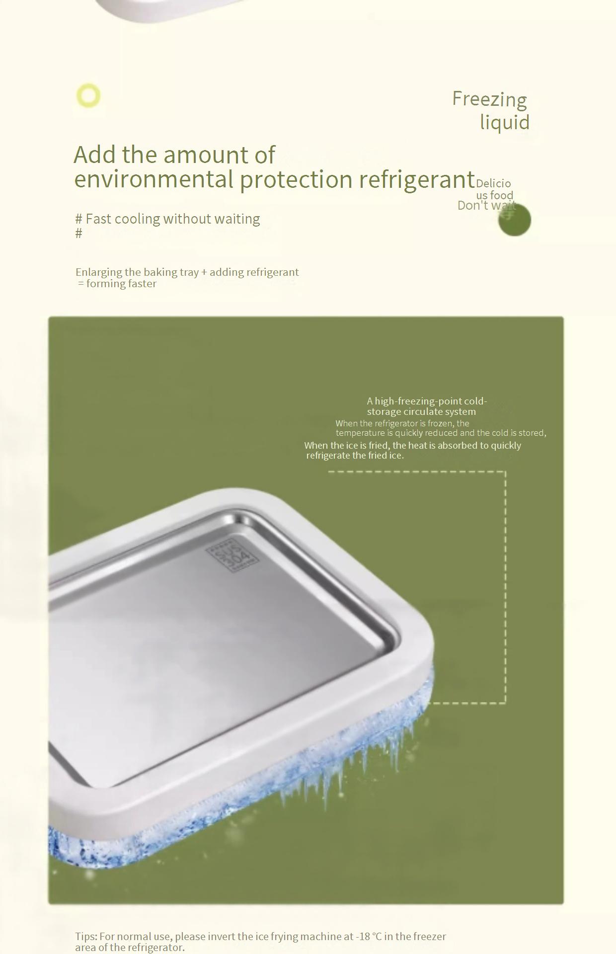 Children's DIY homemade new ice cream