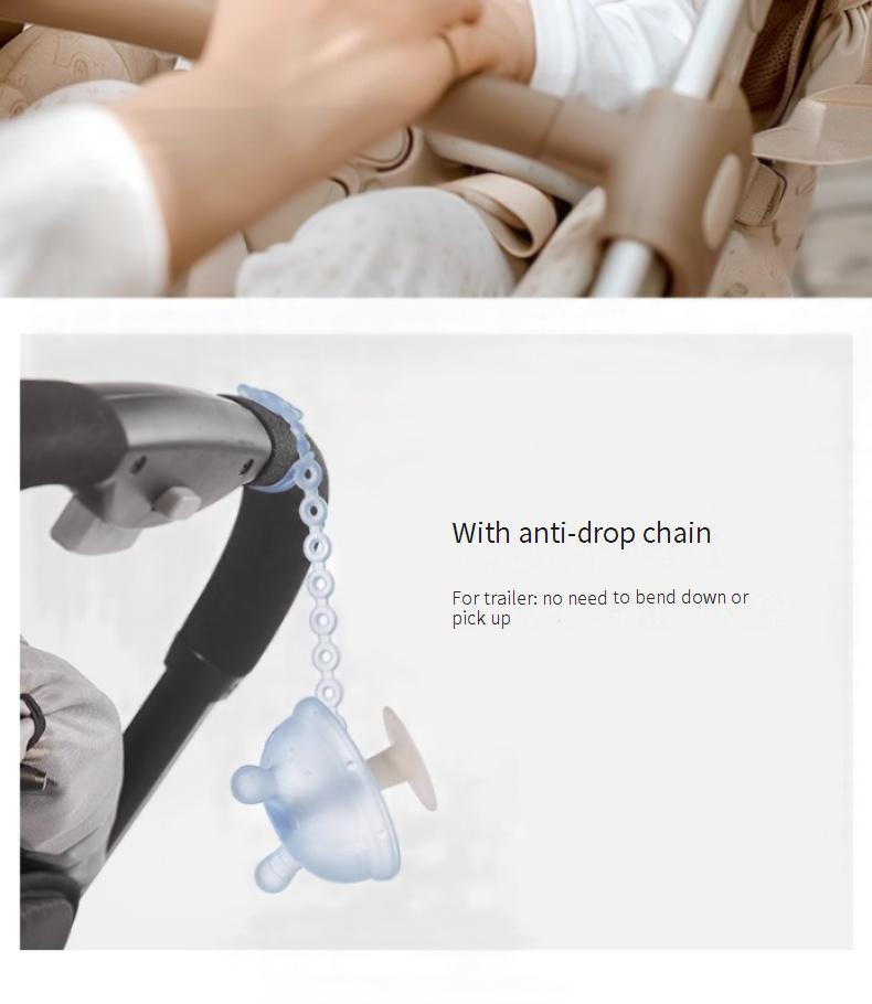 Baby Mushroom Teether Food Grade Molar Stick Baby Toy Anti-Eating Hand Artifact Soothing Chewing Gum