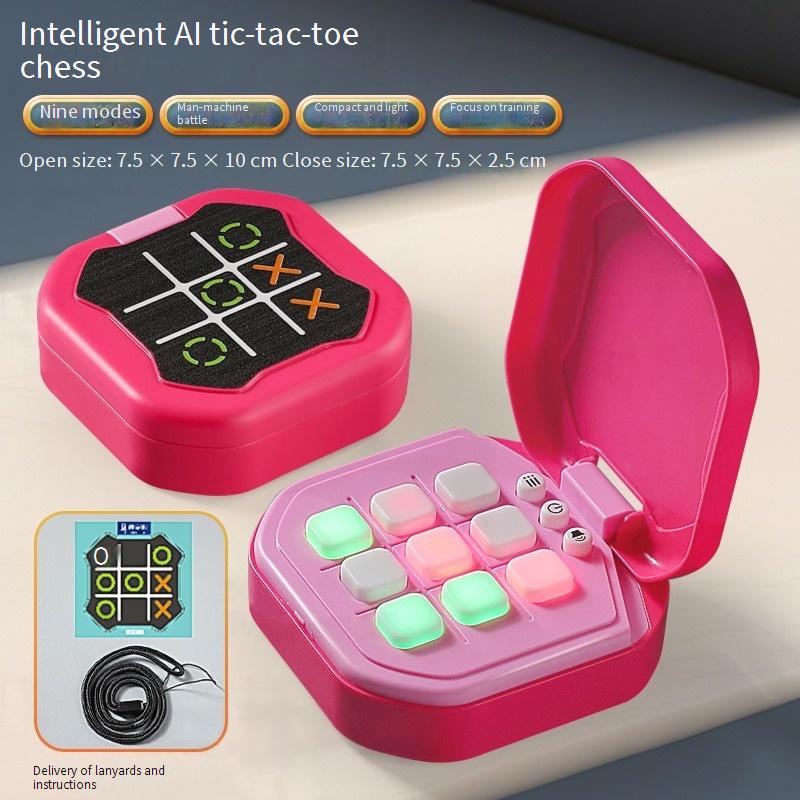 Tic-Tac-Toe Children's Educational Handheld Game Console
