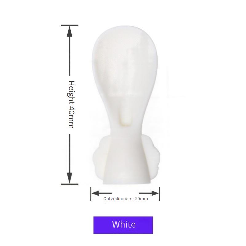 Silicone Baby Feeding Puree Spoon Suction Bag Spoon Head Replacement Spoon for Fruit and Vegetable Puree Bags